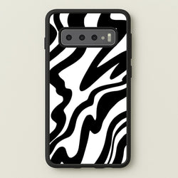 Black And White - Halloween  - Halloween Phone Case for Galaxy S10 Plus