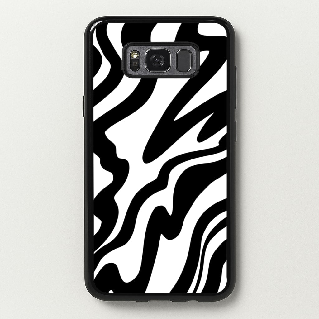 Black And White - Halloween  - Halloween Phone Case for Galaxy S8