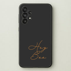 Hey Boo - Halloween  - Halloween Phone Case for Galaxy A13
