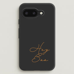 Hey Boo - Halloween  - Halloween Phone Case for Google Pixel 9a