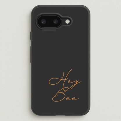 Hey Boo - Halloween  - Halloween Phone Case for Google Pixel 9a