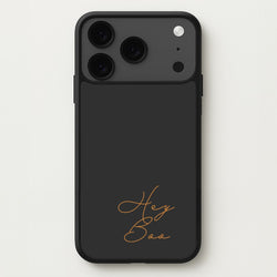Hey Boo - Halloween Phone Case for iPhone 17 Pro