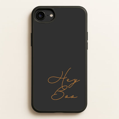 Hey Boo - Halloween  - Halloween Phone Case for iPhone 6 / 7 / 8 / SE