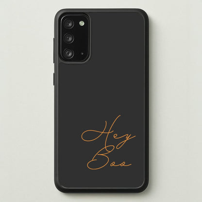 Hey Boo - Halloween  - Halloween Phone Case for Galaxy Note 20
