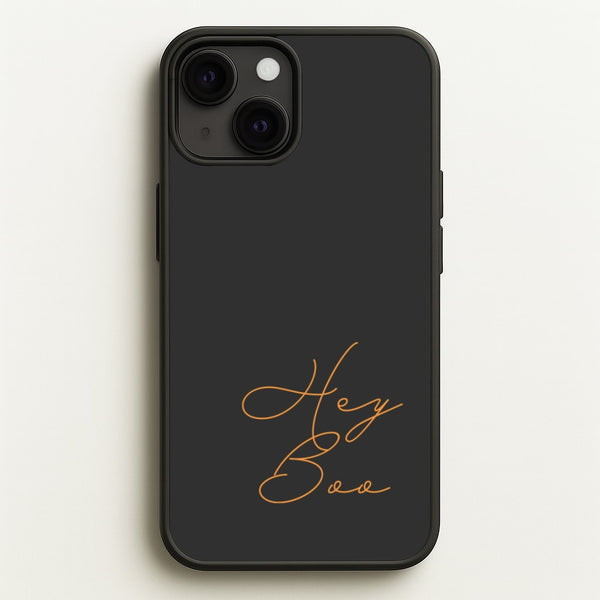 Hey Boo - Halloween  - Halloween Phone Case for iPhone 13 Mini