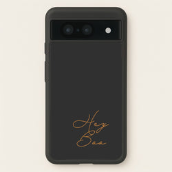 Hey Boo - Halloween  - Halloween Phone Case for Google Pixel 8