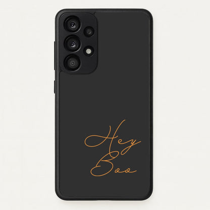 Hey Boo - Halloween  - Halloween Phone Case for Galaxy A33