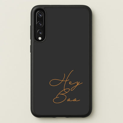 Hey Boo - Halloween  - Halloween Phone Case for Huawei P20 Pro