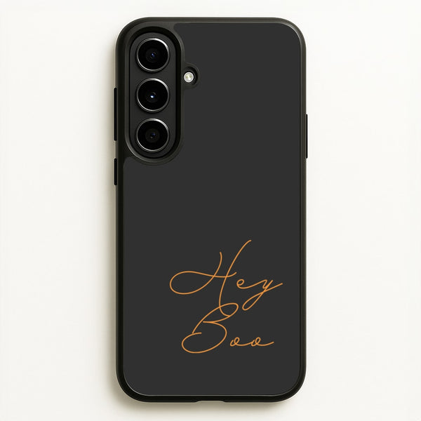 Hey Boo - Halloween  - Halloween Phone Case for Galaxy A56