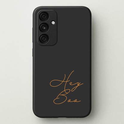 Hey Boo - Halloween  - Halloween Phone Case for Galaxy A15