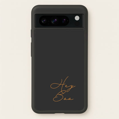 Hey Boo - Halloween  - Halloween Phone Case for Google Pixel 8 Pro