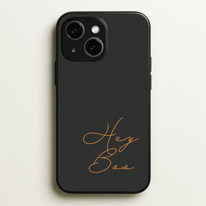 Hey Boo - Halloween  - Halloween Phone Case for iPhone 14
