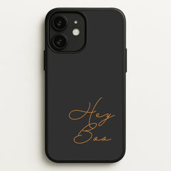 Hey Boo - Halloween  - Halloween Phone Case for iPhone 11
