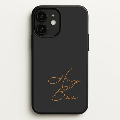 Hey Boo - Halloween  - Halloween Phone Case for iPhone 11