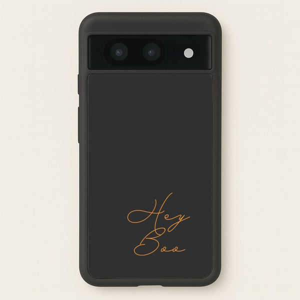 Hey Boo - Halloween  - Halloween Phone Case for Google Pixel 8a