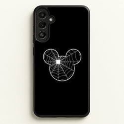 Fairytale Mouse Spider Web - Halloween  - Halloween Phone Case for Galaxy A34