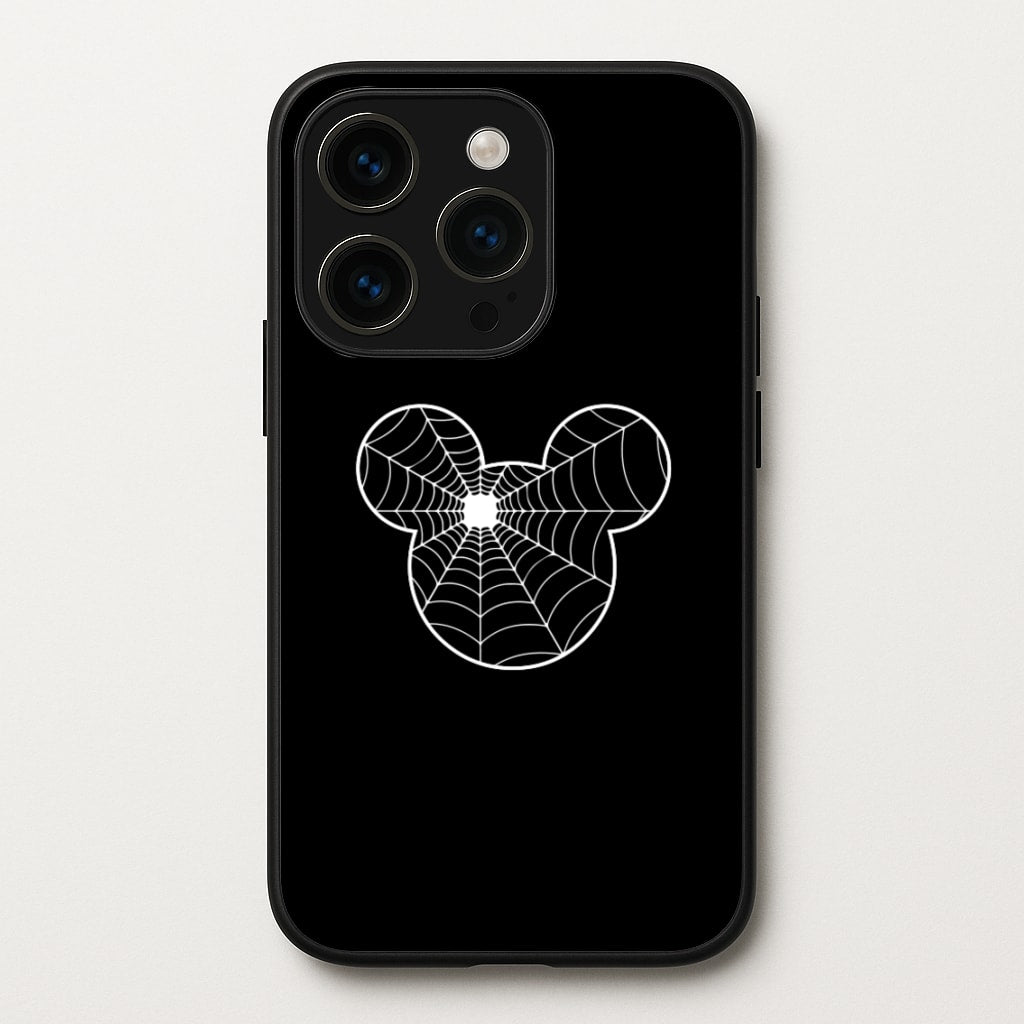 Fairytale Mouse Spider Web - Halloween  - Halloween Phone Case for iPhone 15 Pro