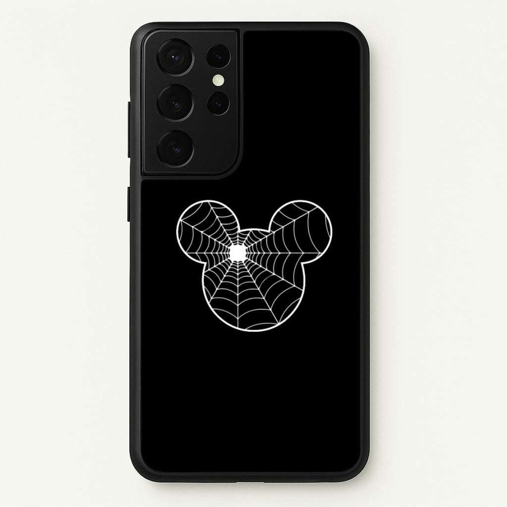 Fairytale Mouse Spider Web - Halloween  - Halloween Phone Case for Galaxy S21 Ultra