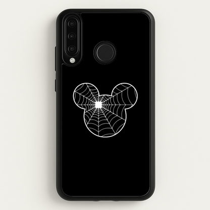 Fairytale Mouse Spider Web - Halloween  - Halloween Phone Case for Huawei P30 Lite