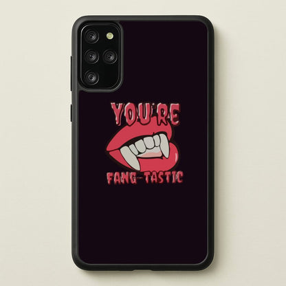 You're Fang-Tastic - Halloween  - Halloween Phone Case for Galaxy S20 Plus