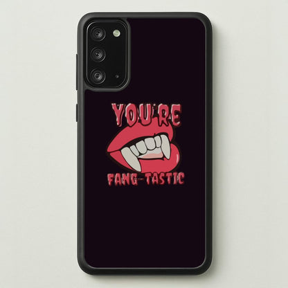 You're Fang-Tastic - Halloween  - Halloween Phone Case for Galaxy Note 20