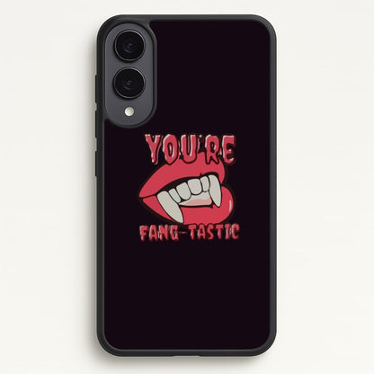 You're Fang-Tastic - Halloween  - Halloween Phone Case for Galaxy S25 Edge