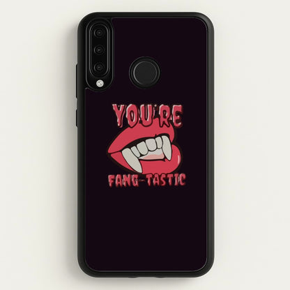 You're Fang-Tastic - Halloween  - Halloween Phone Case for Huawei P30 Lite