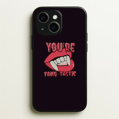You're Fang-Tastic - Halloween  - Halloween Phone Case for iPhone 15 Plus