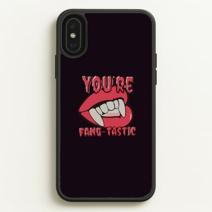 You're Fang-Tastic - Halloween  - Halloween Phone Case for iPhone XS Max