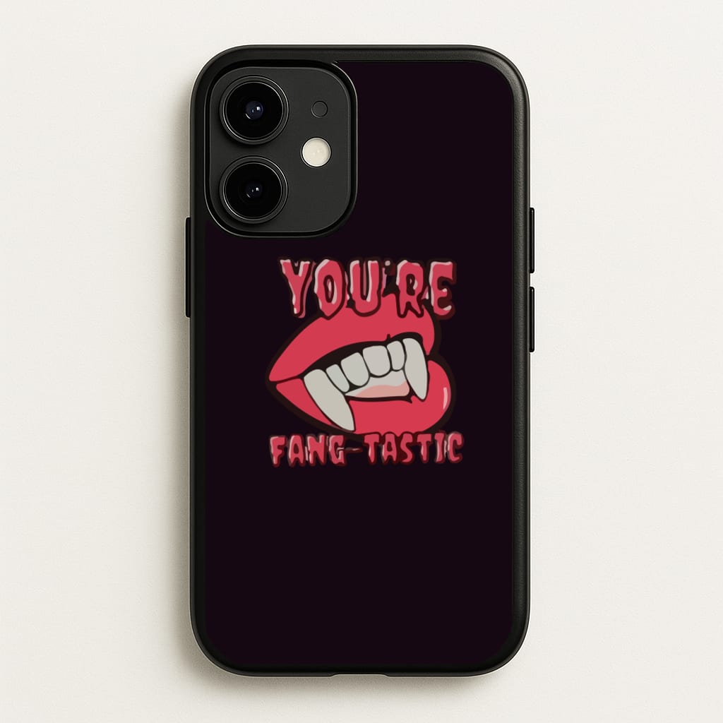 You're Fang-Tastic - Halloween  - Halloween Phone Case for iPhone 12 / 12 Pro