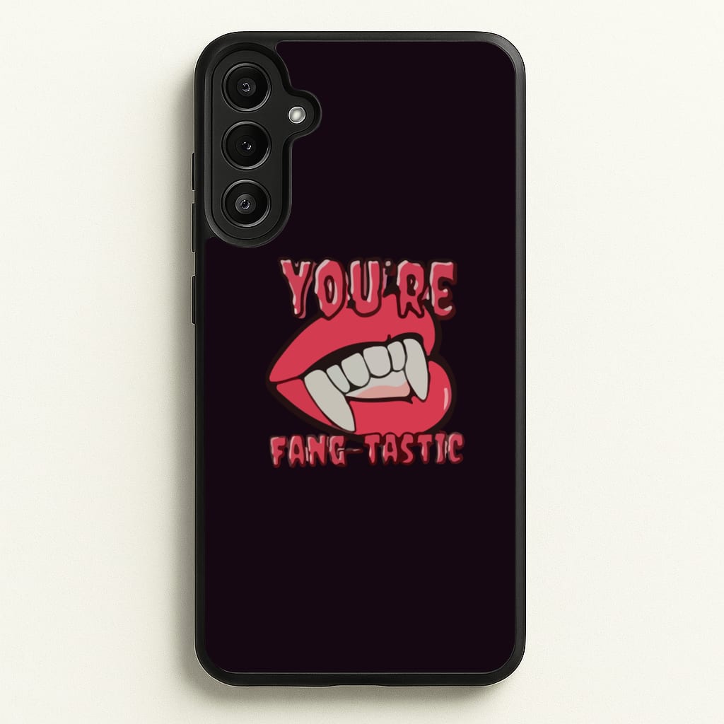 You're Fang-Tastic - Halloween  - Halloween Phone Case for Galaxy A34