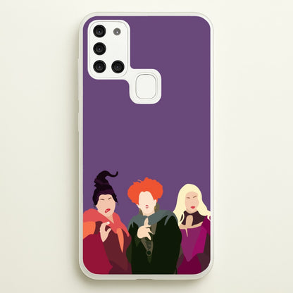 Hocus Halloween Witches - Halloween  - Halloween Phone Case for Galaxy A21s