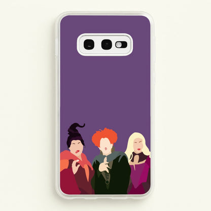 Hocus Halloween Witches - Halloween  - Halloween Phone Case for Galaxy S10e