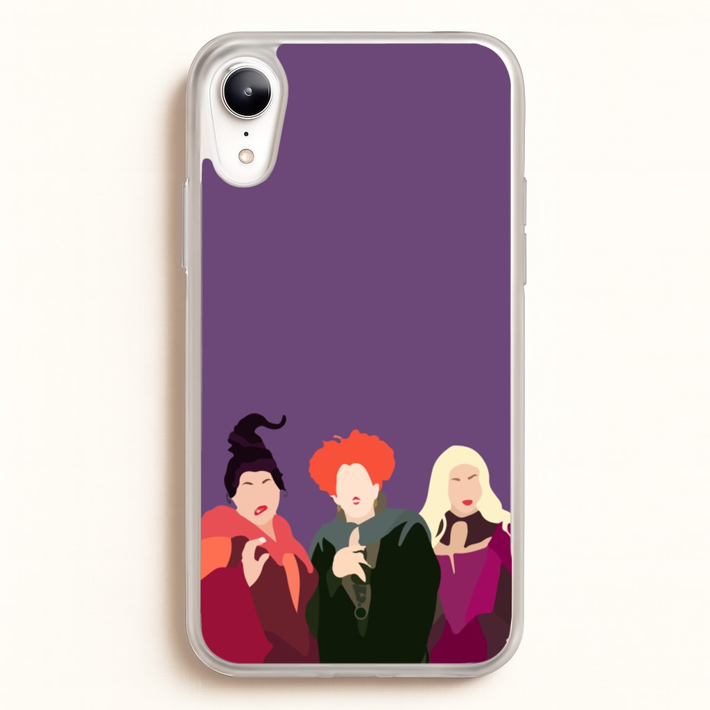 Hocus Halloween Witches - Halloween  - Halloween Phone Case for iPhone XR