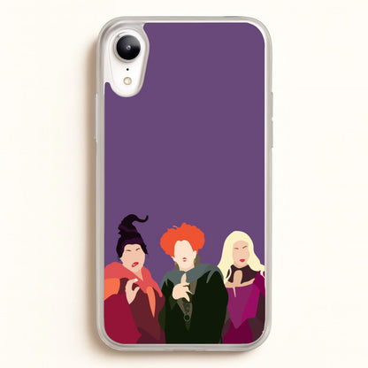 Hocus Halloween Witches - Halloween  - Halloween Phone Case for iPhone XR