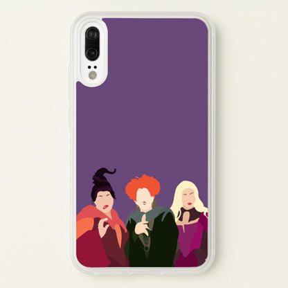 Hocus Halloween Witches - Halloween  - Halloween Phone Case for Huawei P20