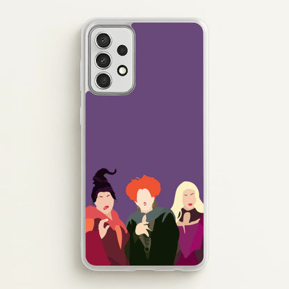 Hocus Halloween Witches - Halloween  - Halloween Phone Case for Galaxy A52 / A52s