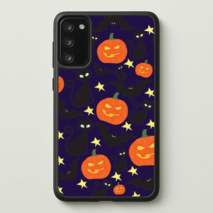 Pumpkin And Cats - Halloween  - Halloween Phone Case for Galaxy A41