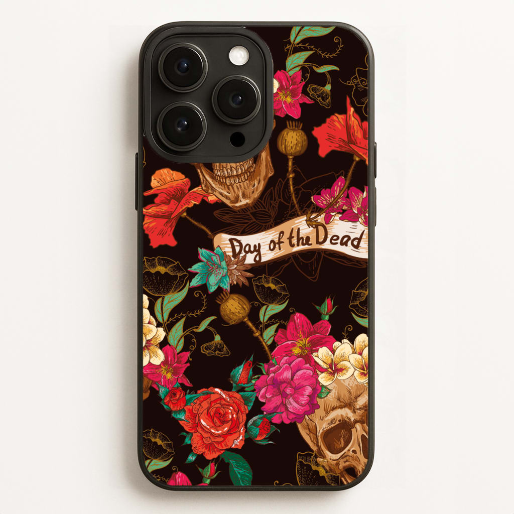 Day Of The Dead - Halloween  - Halloween Phone Case for iPhone 16 Pro Max