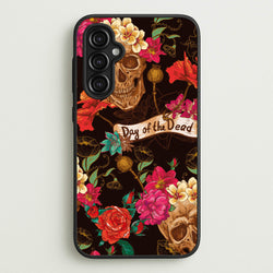 Day Of The Dead - Halloween  - Halloween Phone Case for Galaxy A14