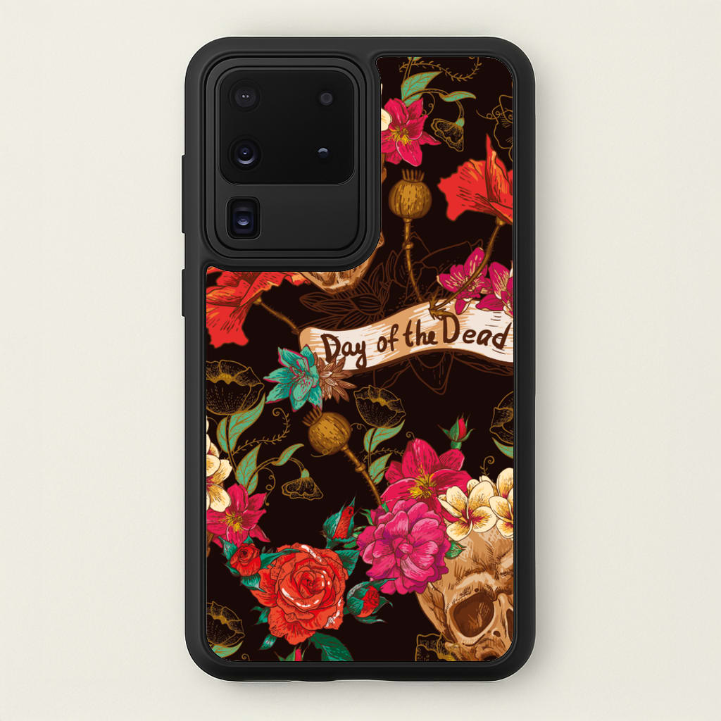 Day Of The Dead - Halloween  - Halloween Phone Case for Galaxy S20 Ultra