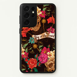 Day Of The Dead - Halloween  - Halloween Phone Case for Galaxy S21 Ultra