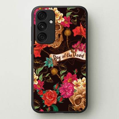 Day Of The Dead - Halloween  - Halloween Phone Case for Galaxy A55