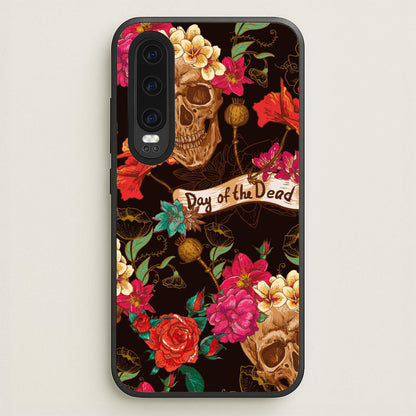 Day Of The Dead - Halloween  - Halloween Phone Case for Huawei P30