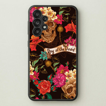 Day Of The Dead - Halloween  - Halloween Phone Case for Galaxy A13