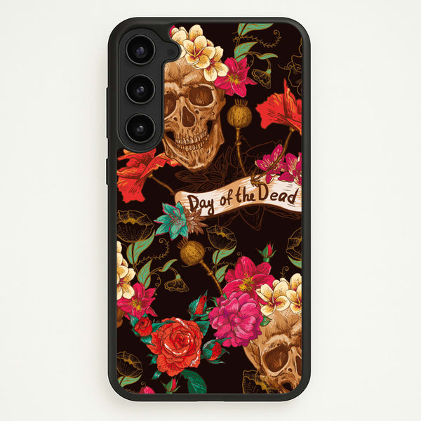 Day Of The Dead - Halloween  - Halloween Phone Case for Galaxy S23 Plus