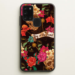 Day Of The Dead - Halloween  - Halloween Phone Case for Galaxy A21s