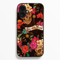Day Of The Dead - Halloween  - Halloween Phone Case for iPhone 16 Plus