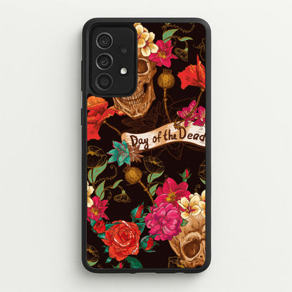 Day Of The Dead - Halloween  - Halloween Phone Case for Galaxy A52 / A52s