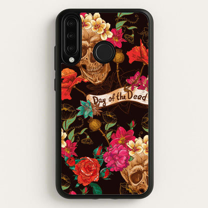 Day Of The Dead - Halloween  - Halloween Phone Case for Huawei P30 Lite